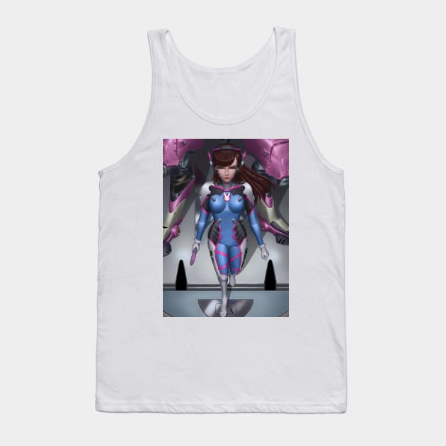 D.Va Tank Top by gagimas